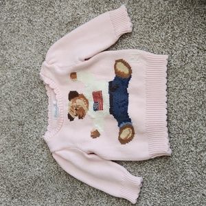 Ralph Lauren Polo Bear Sweater Sz 6M